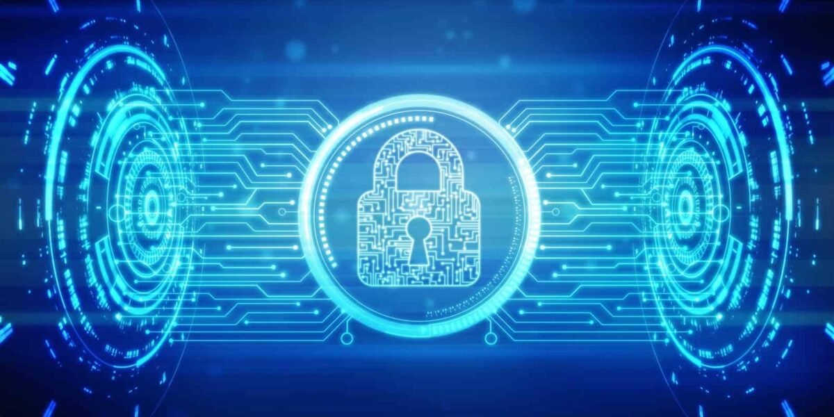 Safety Concept: Closed Padlock On Digital Background | ITque