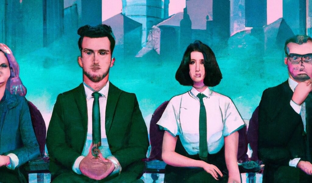 Business people who install firewalls