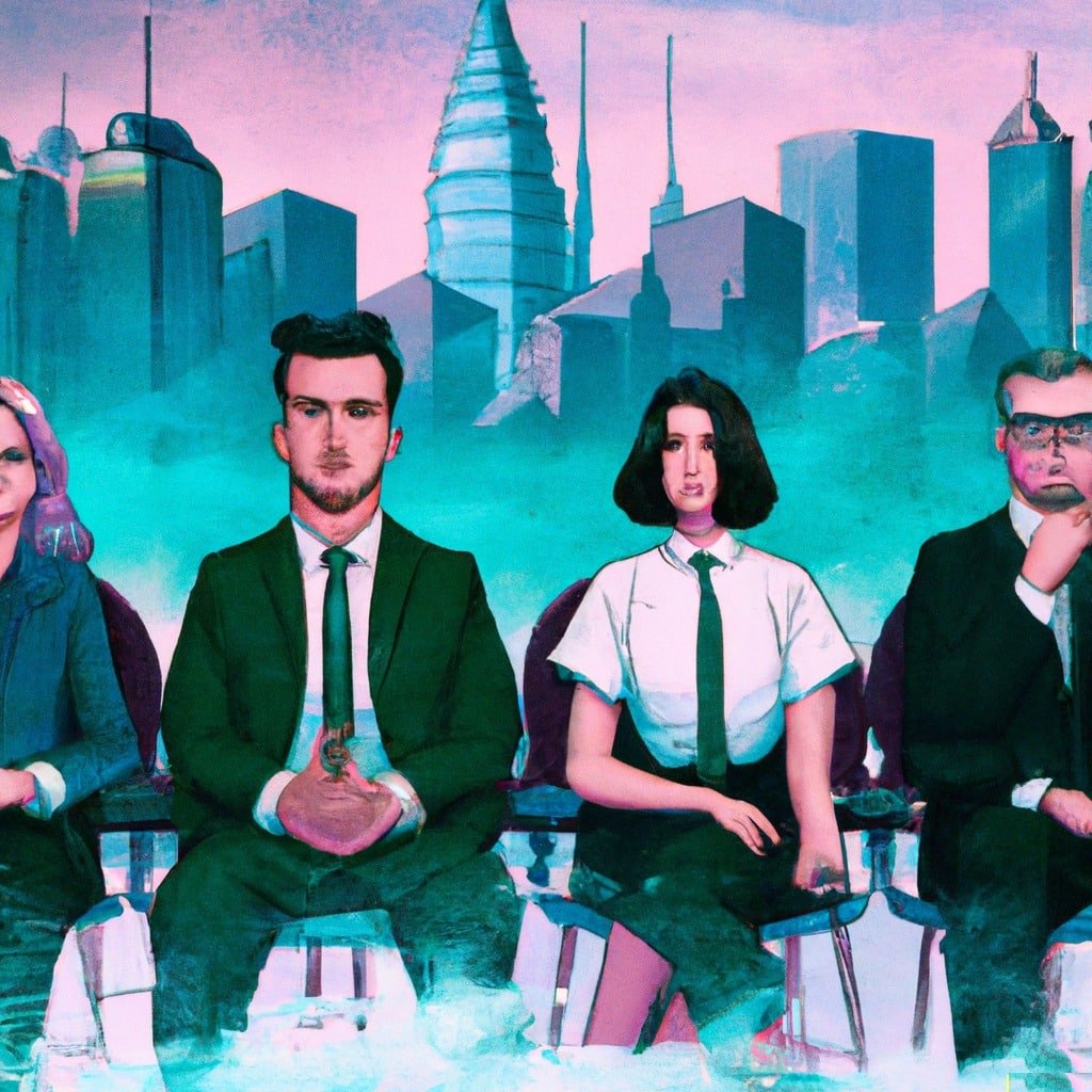 Business people who install firewalls